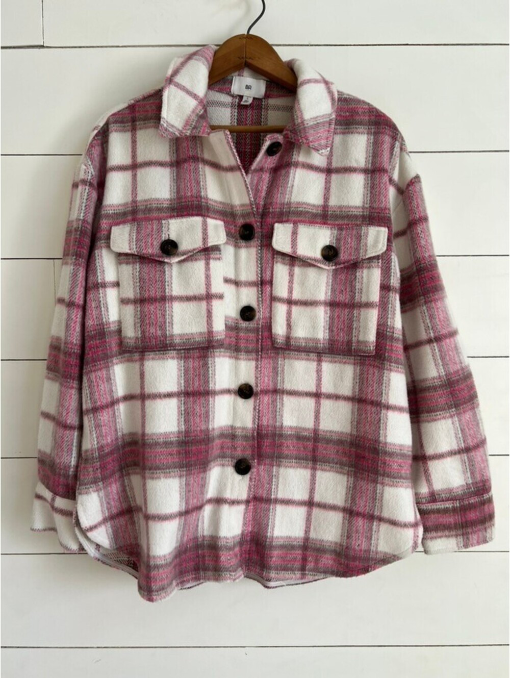 BP. Plaid Shirt Jacket Shacket Women's Size Small Streetwear Cozy Skater Boho